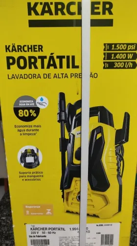 Lavadora portátil de alta pressão 