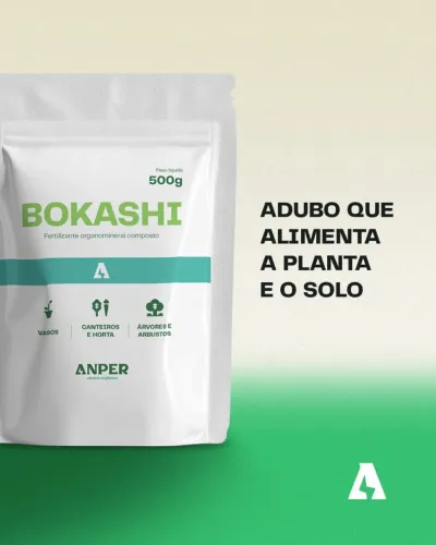 Bokashi Anper Adubo Organomineral 500g