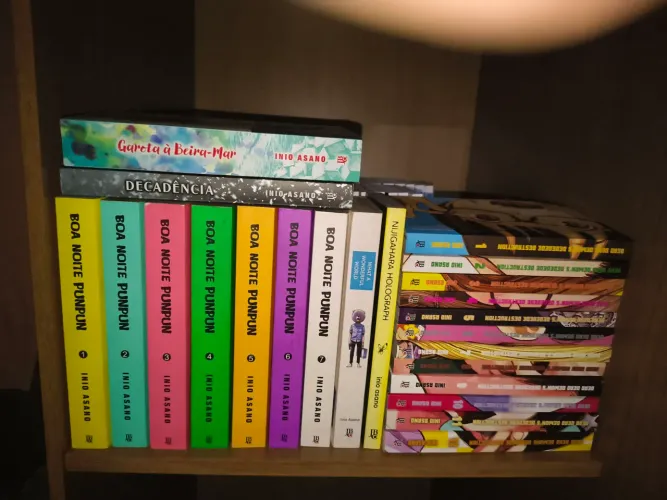 Coleção Inio Asano mangás (Boa noite Punpun DDD destruction e outros)