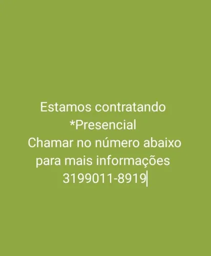 Estamos contratando