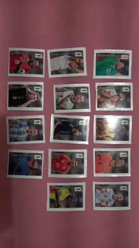 Lote de 14 Figurinhas Coca-Cola Copa 2026