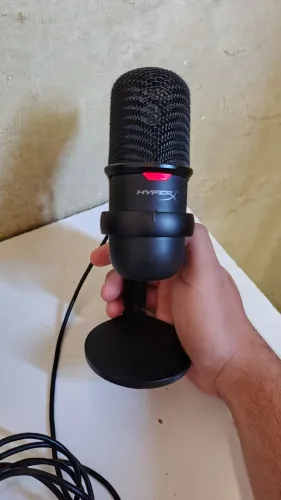 Microfone HyperX SoloCast - VENDA RÁPIDA!