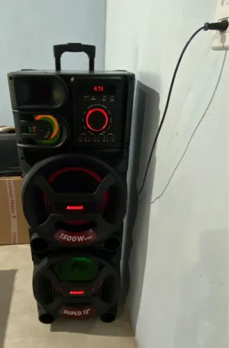 Caixa de som Amvox ACA 1501 New X