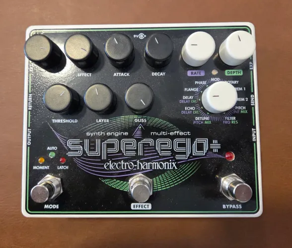 Pedal De Efeito Electro-harmonix Superego Plus