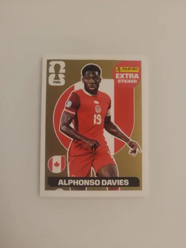 Figurinha Copa 2026 Legend Gold Alphonso Davies