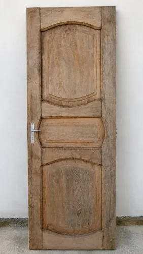 Porta Maciça de Angelim com Fechadura - Excelente Qualidade