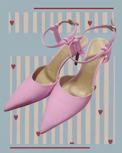 sapato rosa