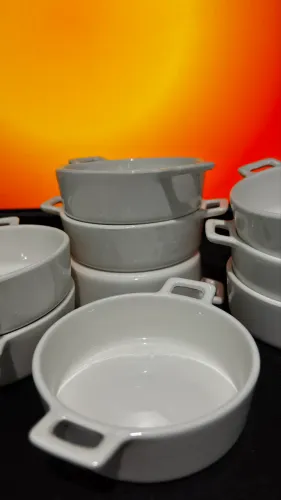 Ramekin de Porcelana com Alça (Novo)