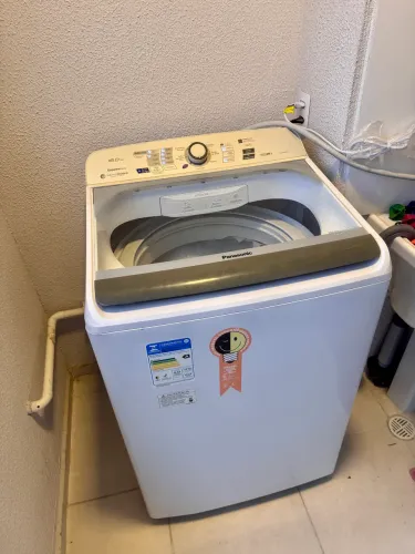 Máquina de Lavar Panasonic 16kg Automática 127V Grande Capacidade