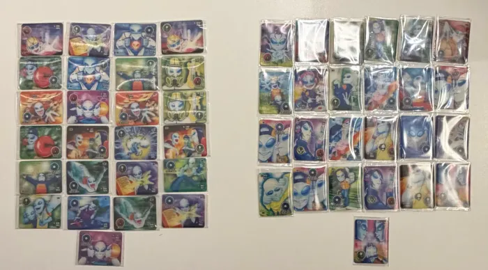Lote de cards Alien- Elma Chips