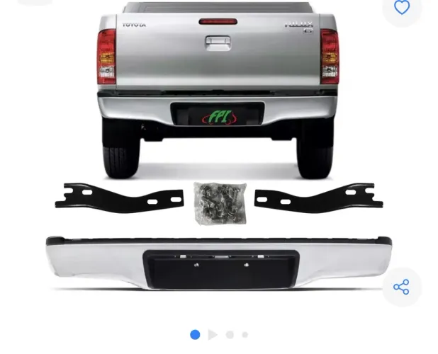 Pára-choque traseiro Hilux 2005 a 2015 novo