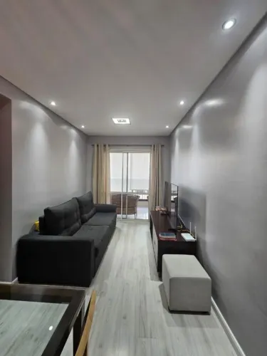 Apartamento MOBILIADO com 2 dormitórios para alugar, 76 m² - Jardim Tupanci - Barueri/SP