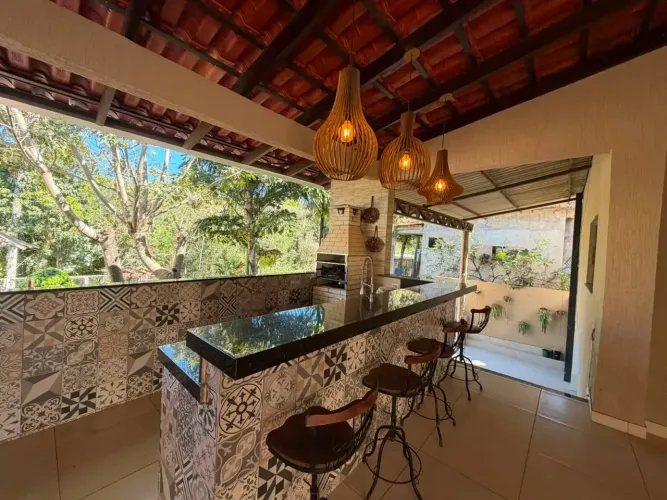 ~ Casa em Condomínio Jockey Club, Vicente Pires | Piscina e Espaço Gourmet [