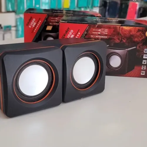 Caixas de som multimídia E-1020 para PC/Notebook.