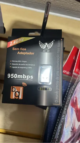 Adaptador Wi-Fi USB pra PC e Notebook