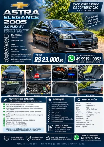 Chevrolet Astra Sed.eleg.2.0 MPFI Flexpower 8V 4P 2005