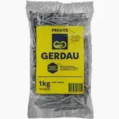Prego Gerdau Galvanizado Com Cabeça 15x21 
