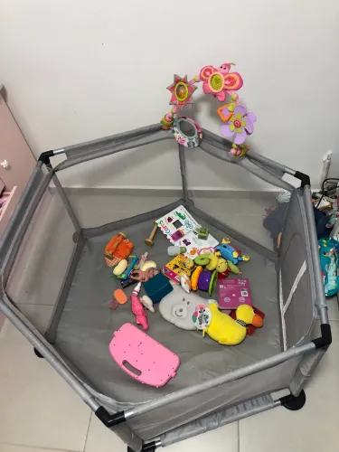 Cercadinho Para Bebê Chiqueirinho Infantil Portátil Menino Menina