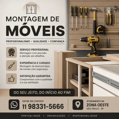 MONTADOR DE MÓVEIS 