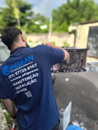 Lavagem técnica de ar condicionado
