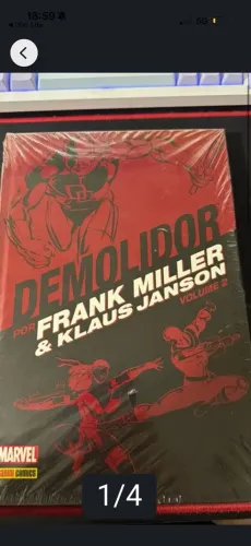 Demolidor Por Frank miller E Klaus Jason vol 2 ( meio lacrado) ( com defeito)