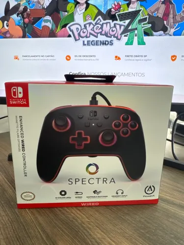 Controle PowerA Spectra Nintendo Switch 1,2 