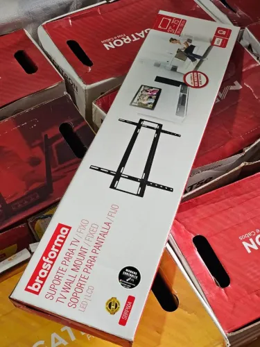 Suporte fixo de trilho 37 a 75 polegadas para tv.