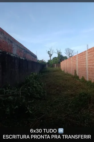 Terreno 6 por 30 rua aratinga enseada