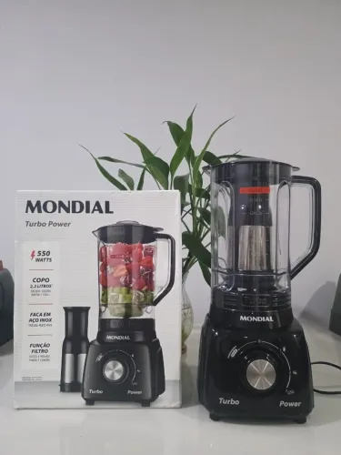 Liquidificador Mondial Turbo Power - Potência e praticidade para o dia a dia!
