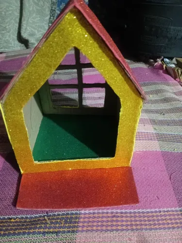 Casa de Presépio pequena artesanal*nova*!