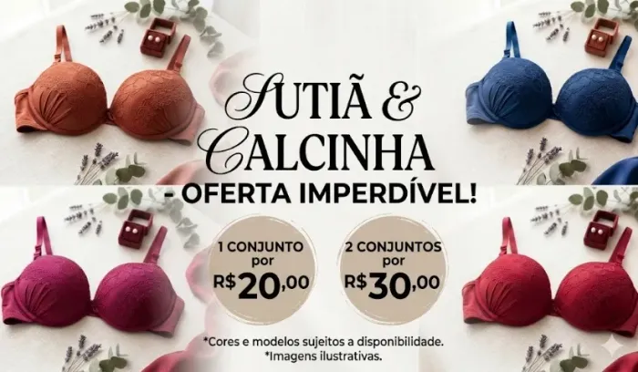 Sutiã com bojo novo, super promoção