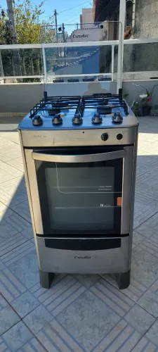 Fogão Esmaltec 4 bocas super forno autolimpante