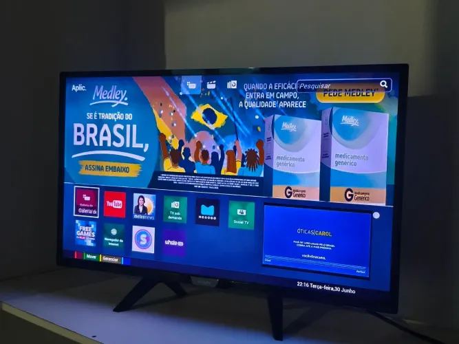 Televisão Smart 32 Polegadas em ótimo estado!