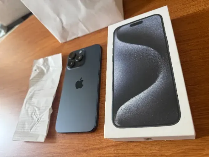 Iphone 15 Pro Max 256 GB - Comprado na Apple Store, com Nota fiscal!