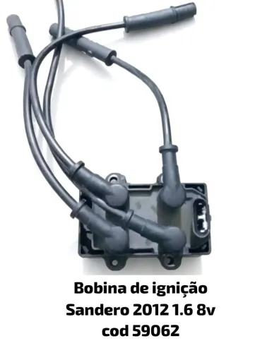 Bobina de ignição Sandero 1.6 8v