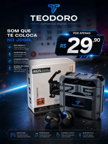 Fone bluetooth