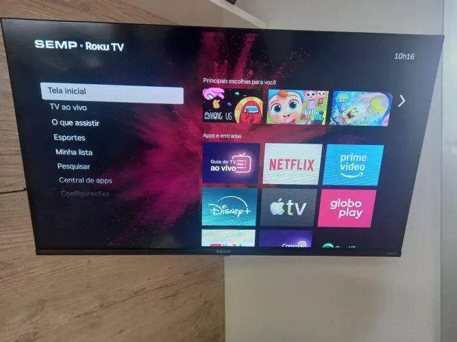 Tv smart semp roku