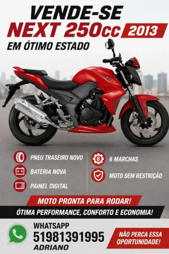 Linda moto 