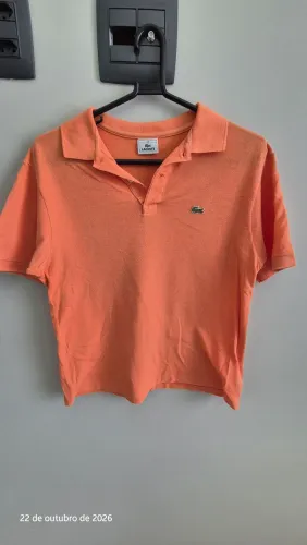 Camisa polo Lacoste tam 14 e 16 anos. Kit com 2