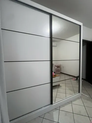 Roupeiro casal espelho 100% MDF