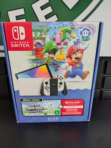 Nintendo switch oled novo lacrado