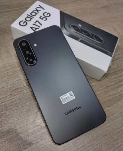 Telefone Lançamento O Brabooo Samsung A17 (5G) 128/4 Pretoo + Nacional