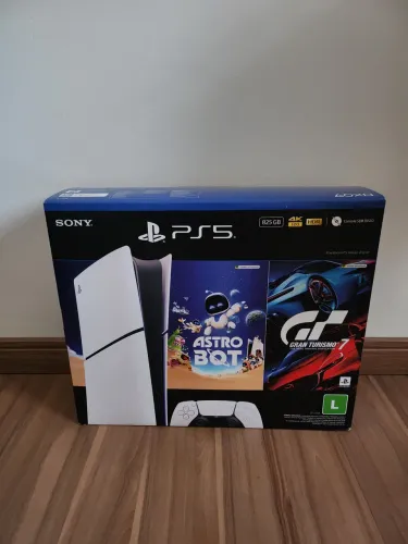 Playstation 5 slim digital c/1 jogo + 11 meses de garantia NF