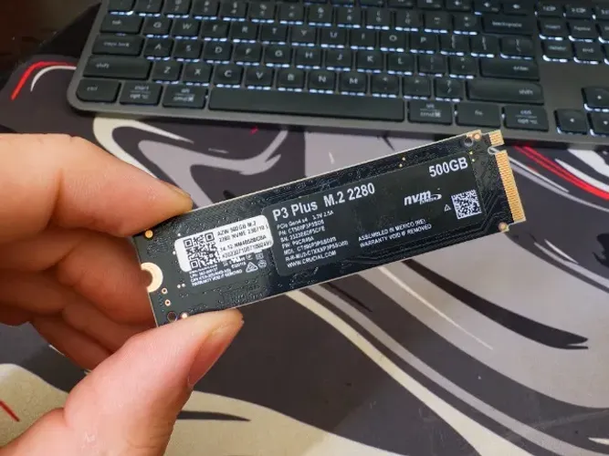 SSD NVMe Crucial P3 Plus 500GB