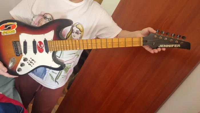 Guitarra usada 