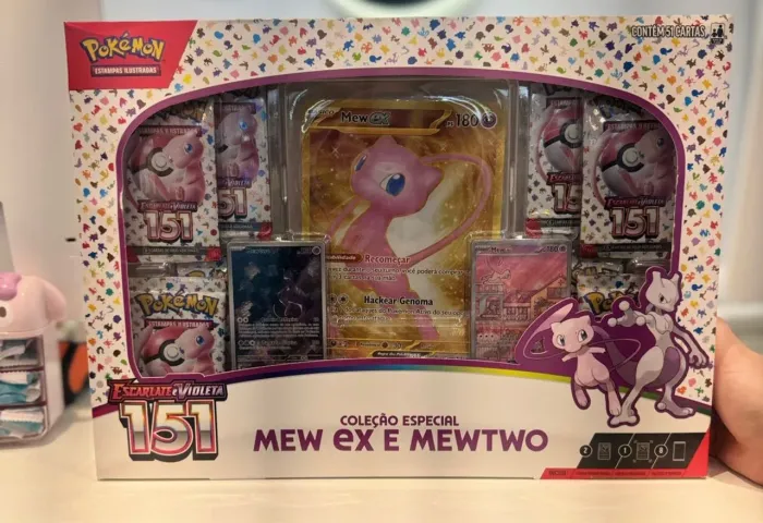 BOX 151 Coleção Especial (Mew ex e Mewtwo)