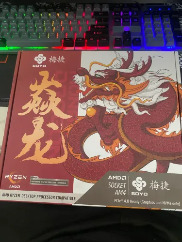 Placa mãe soyo mb450 d4 pro