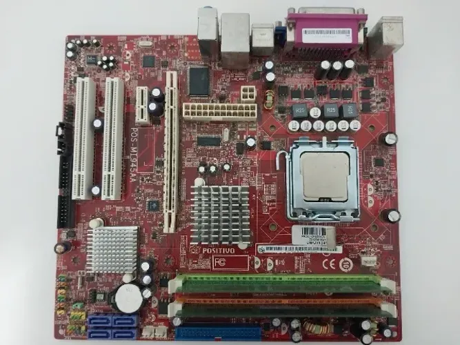 Kit Placa-Mãe Positivo POS-MI945AA + Celeron 440 + Memórias DDR2