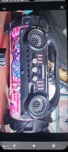 Vendendo um caixinha de som 