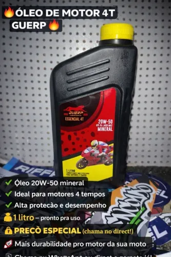 Vendo óleo mineral R$ 25,00